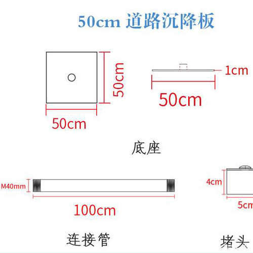 齐齐哈尔沉降板规格型号如何选择？